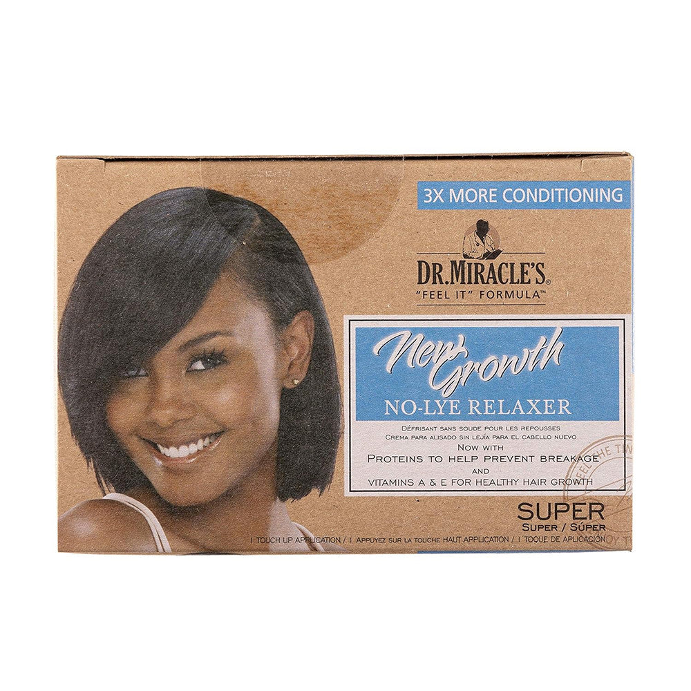 Dr Miracles New Hair Growth Relaxer Kit, Super, 1 Ea